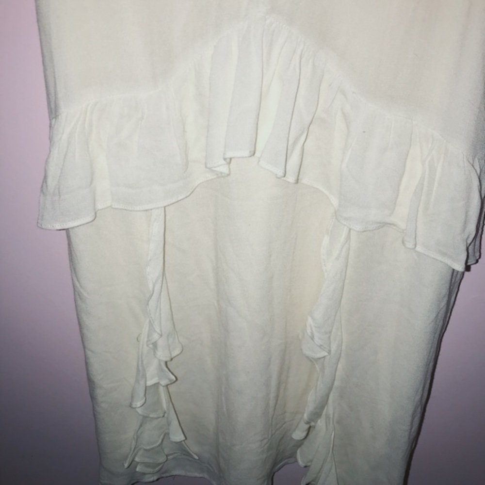Entro | White Ruffle Dress - Picture 4 of 10
